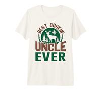 Best Buckin' Uncle Ever Deer Hunting Hunter Premium T-Shirt