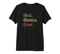 Best Bunica Ever Romanian Grandma Premium T-Shirt