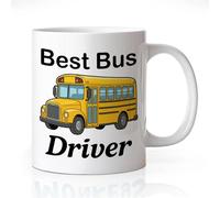 Best Bus Driver Funny School Design for Buses | Ceramic Coffee Mug | 11 OZ