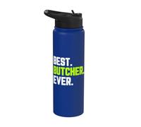 Best Butcher Ever Funny Quote Gift Stainless Steel Insulated Water Bottle