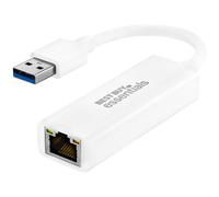 Best Buy essentials USB Cables, Adapters & Accessories - Data Transfer, and High-Speed Compatibility for Phones, Laptops, and Electronics (USB to Ethernet Adapter, One Size)