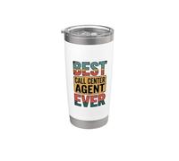 Best Call Center Agent Ever, Customer Service Tech Support Stainless Steel Insulated Tumbler