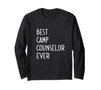 Best Camp Counselor Ever T-Shirt Summer Camp Shirts Long Sleeve T-Shirt