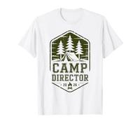 Best Camp Director Camping Staff Squad Host Counselor Gear T-Shirt