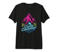 Best Camp Director Wilderness Hiking Nature Staff Outing Premium T-Shirt