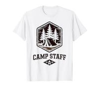 Best Camp Staff Camping Chaos Coordinator Crew Host T-Shirt