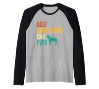 Best Cane Corso Dad Ever - Italian Mastiff Cane Corso Owner Raglan Baseball Tee