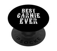 Best Carnie Ever - Fun Carnival or Fair Team Member PopSockets Adhesive PopGrip