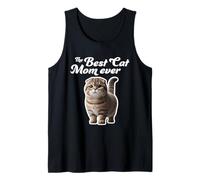Best Cat Mom Ever - Scottish Fold Cat Tank Top