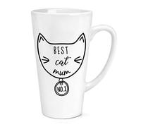 Best Cat Mum 17oz Large Latte Mug Cup