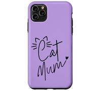 Best Cat Mum In The World Ever Feline Cute Ears & Whiskers Case for iPhone 11 Pro Max