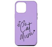 Best Cat Mum In The World Ever Feline Cute Ears & Whiskers Case for iPhone 12 Pro Max