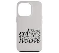 Best Cat Mum In The World Ever Love Kittie Face For Cats Case for iPhone 13 Pro