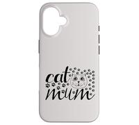 Best Cat Mum In The World Ever Love Kittie Face For Cats Case for iPhone 16