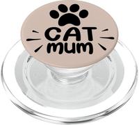 Best Cat Mummy In The World Ever Coolest Cat Mum Ever PopSockets PopGrip for MagSafe