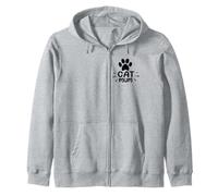 Best Cat Mummy In The World Ever Coolest Cat Mum Ever Zip Hoodie