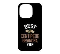 Best Centipede Grandpa Ever Pet Insect With Hearts Case for iPhone 14 Pro