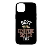 Best Centipede Sister Ever Pet Insect With Hearts Case for iPhone 14 Plus