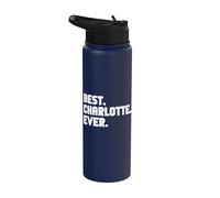 Best Charlotte Ever Popular Birth Names Charlotte Costume Stainless Steel Insulated Water Bottle