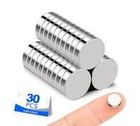 BEST CHOICE MAGNETS Neodymium Magnets, 30 Pack 10x3mm Rectangular Rare Earth Magnets, Whiteboard, Kitchen Cabinet - Durable, High Resistance to Demagnetization, Corrosion, Oxidation