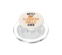 Best Clownfish Uncle Ever Cute Pet Fish PopSockets PopGrip for MagSafe