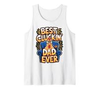 Best Cluckin Dad Ever Chicken Tank Top