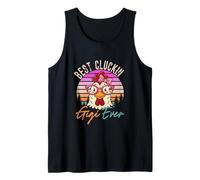 Best Cluckin Gigi Ever Chicken Bow Tie Mother's Day Farm Tank Top