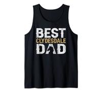 Best Clydesdale Dad - Horse Breed Clydesdale Tank Top