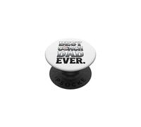 Best Coach Dad Ever Baseball Worn Print PopSockets Adhesive PopGrip
