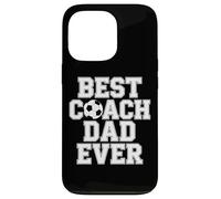 Best Coach Dad Ever Soccer Enthusiast Coaching Love Case for iPhone 13 Pro
