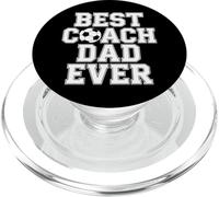 Best Coach Dad Ever Soccer Enthusiast Coaching Love PopSockets PopGrip for MagSafe