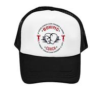 Best Coach Gift, Boxing Coach Gift, A Good Coach Can Change a Life, Boxing Game Gift Christmas Adjustable Mesh Baseball Cap. (Black)