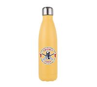 Best Coach Gift, Cricket Coach Gift, A Good Coach Can Change a Life, Cricket Game Gift Christmas 500 ML Double Walled Insulated Stainless Steel Bottle. (Matt Yellow)