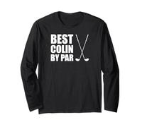 Best Colin by Par Golfer Name Pun Long Sleeve T-Shirt