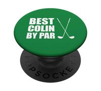 Best Colin By Par Golfer Name Pun PopSockets Adhesive PopGrip