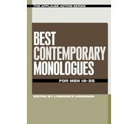 Best Contemporary Monologues for Men 18-35 (Applause Acting Series)