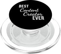 Best Content Creator Ever for Streamers and Influencers fun PopSockets PopGrip for MagSafe
