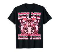 Best Cow Mom Ever Cow Farmer Cow Farming Cattle Dairy Farmer T-Shirt