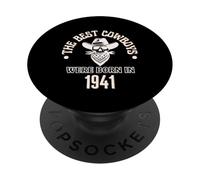 Best Cowboys Were Born In 1941 Western Birthday Boy Gift PopSockets Adhesive PopGrip
