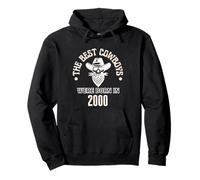 Best Cowboys Were Born In 2000 Western Birthday Boy Gift Pullover Hoodie