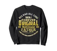 Best Dad all time Dad No.1 Forever World's Greatest Father Sweatshirt