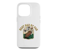 Best Dad By Par Vintage Golf Graphic Men Father's Day Case for iPhone 13 Pro