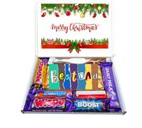 BEST DAD Chocolate Hamper | Gift for Daddy | Birthday Gift for Best Dad | Fathers Day Gift for Best Dad (Merry Christmas)