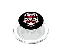 Best Dad Coach Ever the Greatest Father on and off the Field PopSockets PopGrip for MagSafe