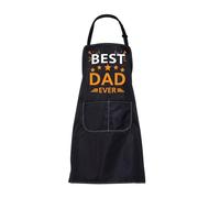 Best Dad Ever Apron with Pockets Best Dad Ever Gifts from Son Daughter for Chef Day Cooking Kitchen Apron