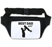 Best Dad Ever Father and Son Graphic Waist Bag Fanny Pack White