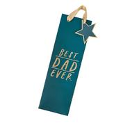 Best Dad Ever Gift Bottle Bag, Father's Day Bag for Gifts, Birthday Gift Bag for Dad