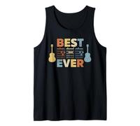 Best Dad Ever Guitar Chords Musician Funny Tank Top