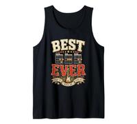 Best Dad Ever Guitar Chords Vintage Rock Music Tank Top