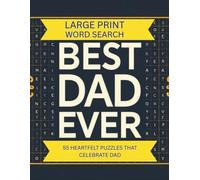 Best Dad Ever: Large Print Word Search